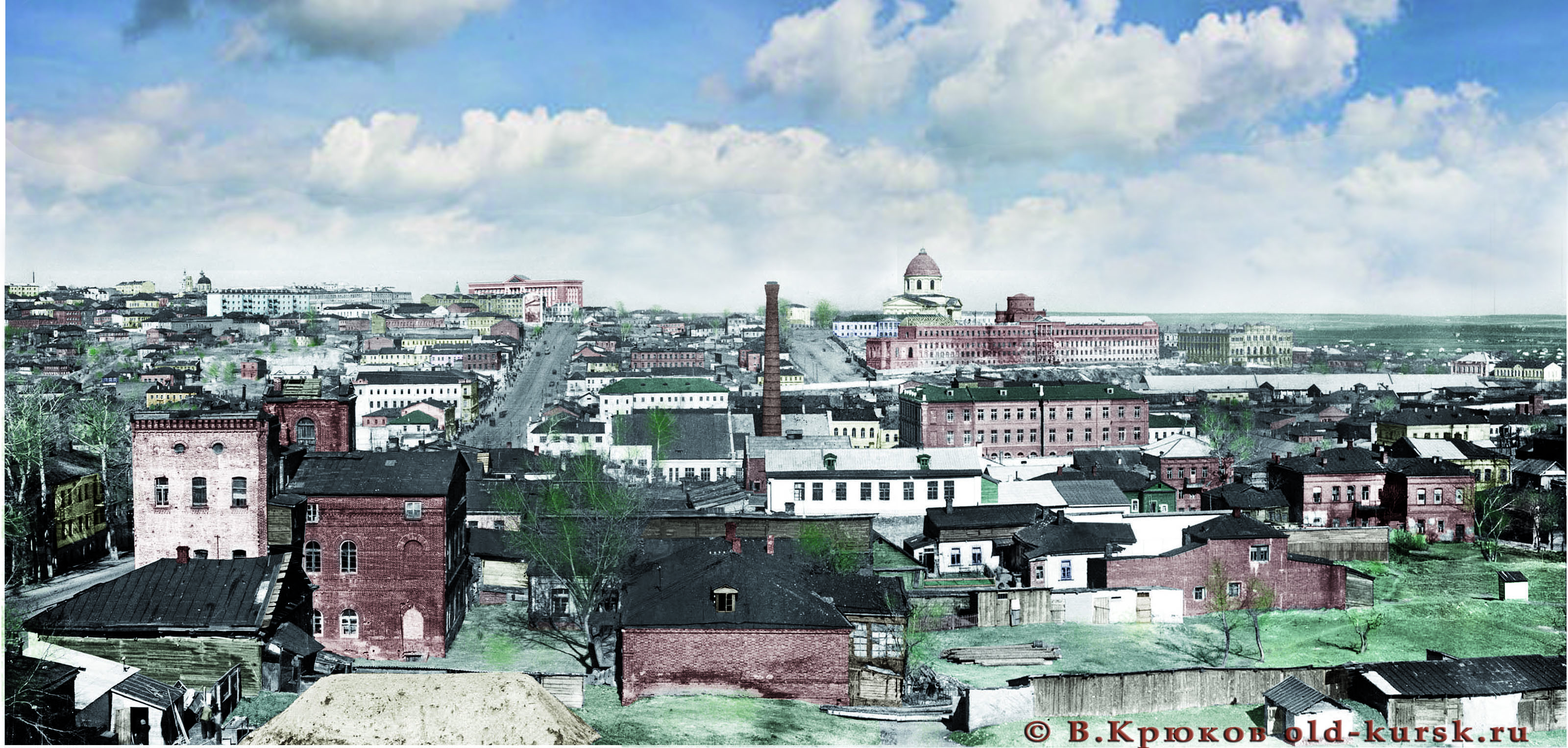 old-kursk.ru. К 1000-ЛЕТИЮ КУРСКА. Панорама Курска