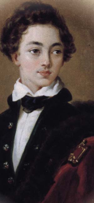 В.И.Барятинский. Портрет 1845 года