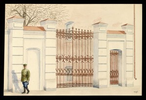 Ворота. Ленина,70.
