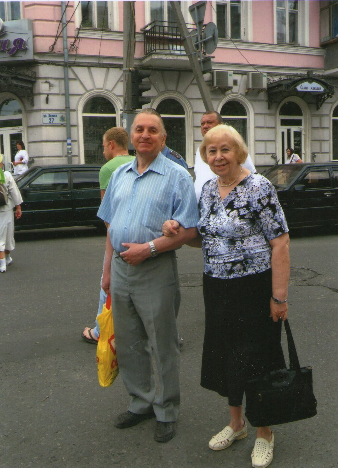 с женой Ириной Денисовной