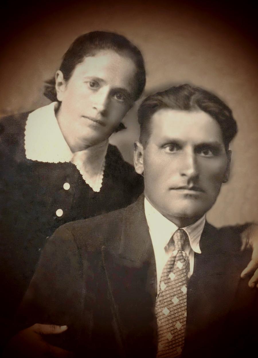 Фото Фатеева Ивана Сергеевича с женой Анной